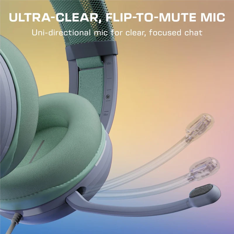 Turtle Beach® Atlas™ 200 Wired Multi-Platform Gaming Headset (Seafoam Breeze)