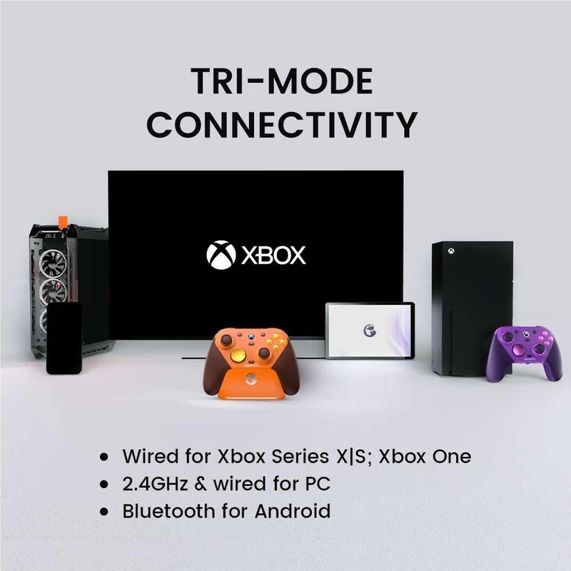 GameSir G7 Pro Wireless Controller for PC & Mobile - Wired for XBOX (Plum Purple)