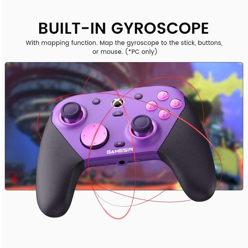 GameSir G7 Pro Wireless Controller for PC & Mobile - Wired for XBOX (Plum Purple)