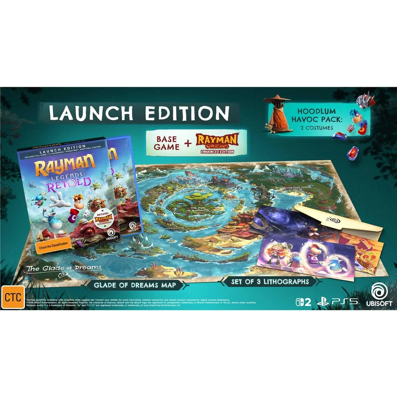 Rayman Legends Retold Launch Edition