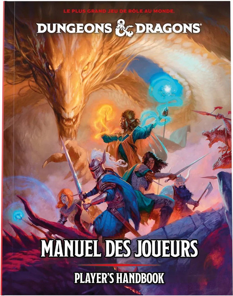 D&D RPG: MANUEL DES JOUEURS (2024) (FRANCAIS)