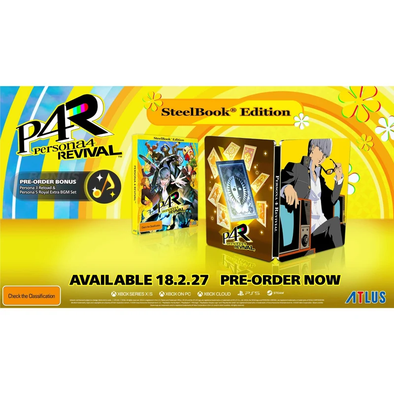Persona 4 Revival SteelBook Edition