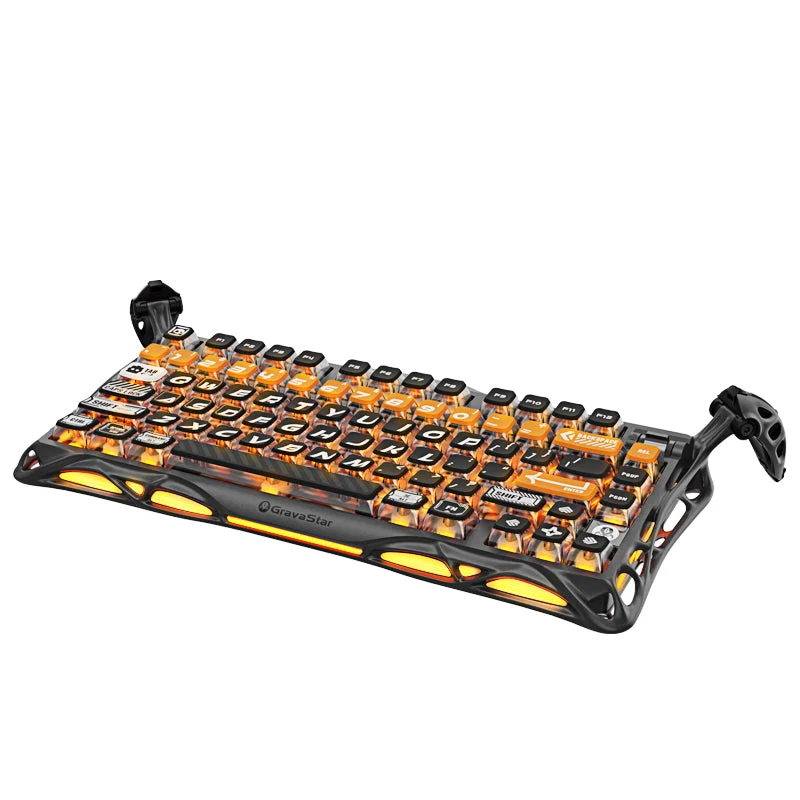 GravaStar Mechanical Gaming Keyboard Mercury K1 Pro (Cyber Flare)