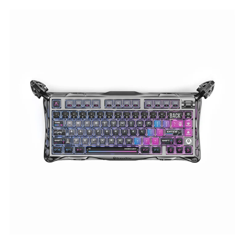 GravaStar Special Edition Mercury K1 Pro Gaming Keyboard (Cyberpunk)