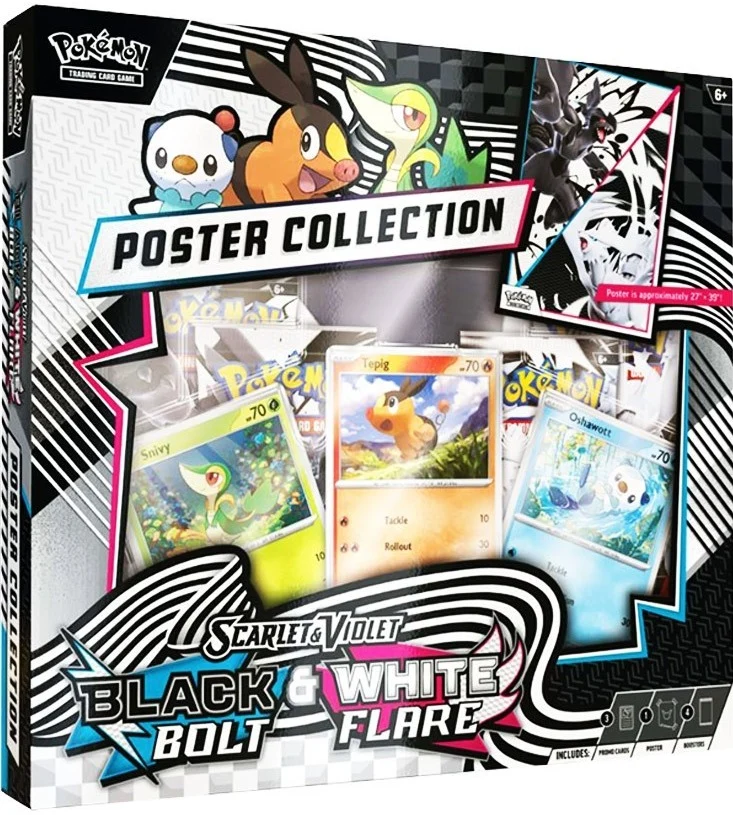 JCC POKÉMON SV10.5 : COLLECTION D'AFFICHES UNOVA BLACK FLARE/BLITE FLARE - RÉIMPRESSION DE NOVEMBRE [LIRE LA DESCRIPTION]