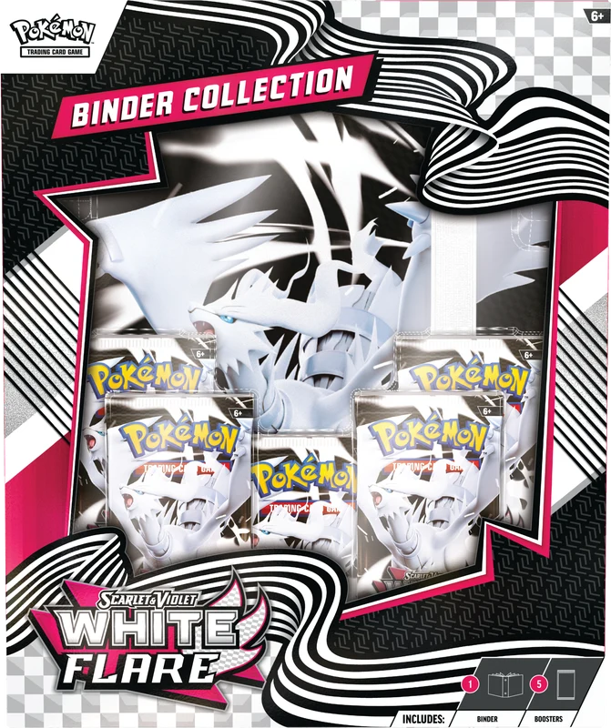 JCC POKÉMON SV10.5 : COLLECTION DE CLASSEURS ÉCLAIR NOIR ÉBLOUISSEMENT BLANC