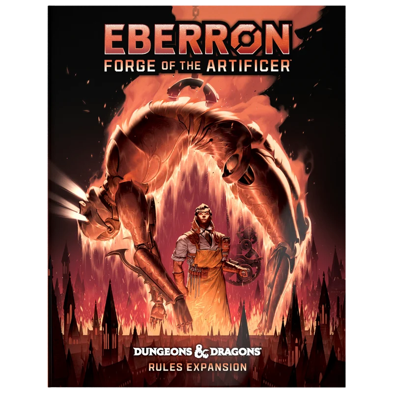 D&D RPG : EBERRON : FORGE DE L'ARTIFICIER COUVERTURE ALTERNATIVE LIMITÉE