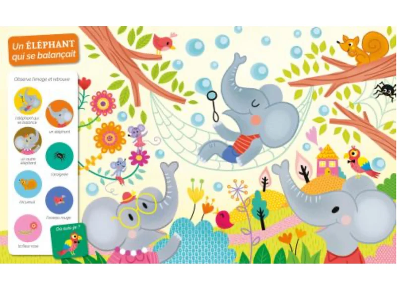 Cherche & trouve des tout-petits | Dans les comptines