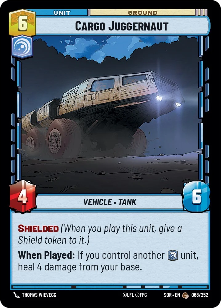Juggernaut cargo (068/252) [Étincelle de rébellion]