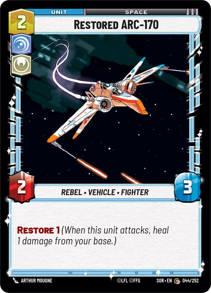 ARC-170 restauré (044/252) [Étincelle de rébellion]