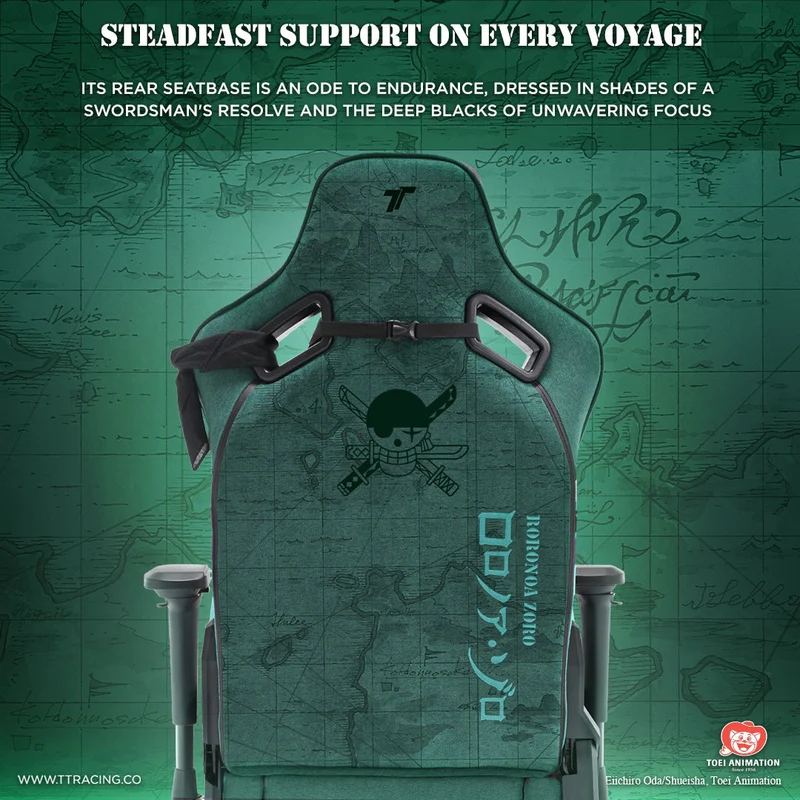 TTRacing Surge X Air Threads Fabric Gaming Chair - Zoro Edition