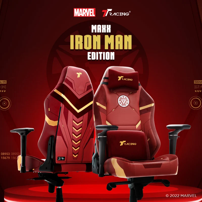TTRacing Maxx Gaming Chair - Iron Man Edition