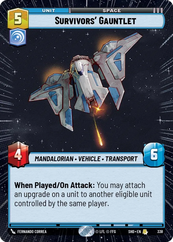 Gantelet des survivants (Hyperespace) (338) [Les Ombres de la Galaxie]