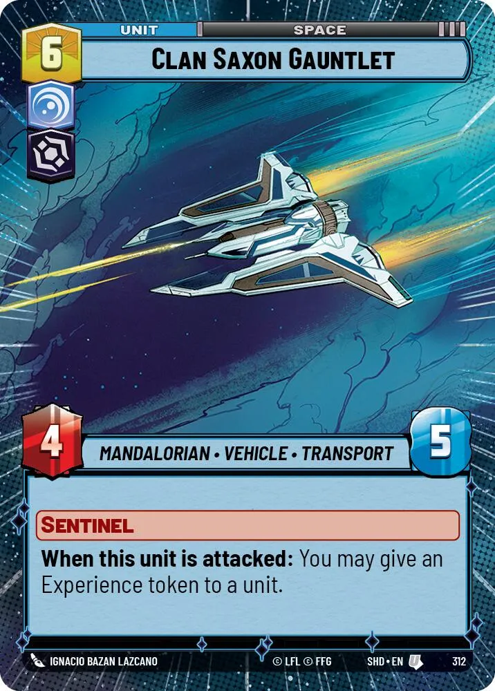 Gantelet du clan Saxon (Hyperespace) (312) [Ombres de la Galaxie]