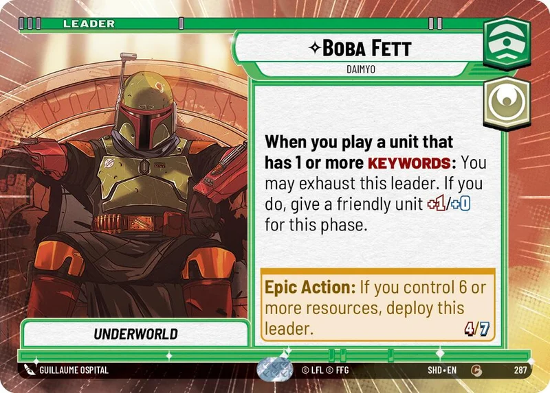 Boba Fett - Daimyo (Hyperespace) (287) [Les Ombres de la Galaxie]