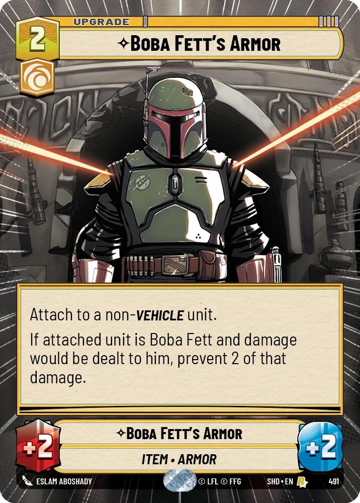 Armure de Boba Fett (Hyperespace) (491) [Les Ombres de la Galaxie]