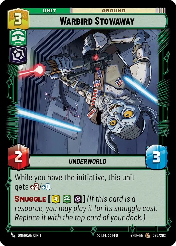 Warbird Stowaway (086/262) [Les Ombres de la Galaxie]