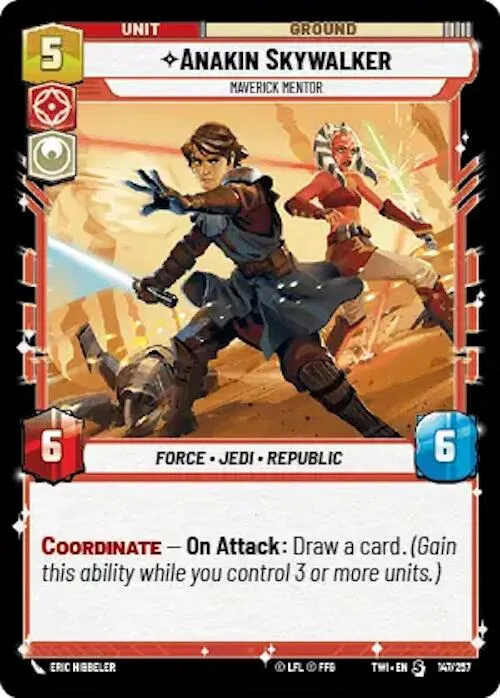 Anakin Skywalker - Mentor rebelle (147/257) [Le Crépuscule de la République]