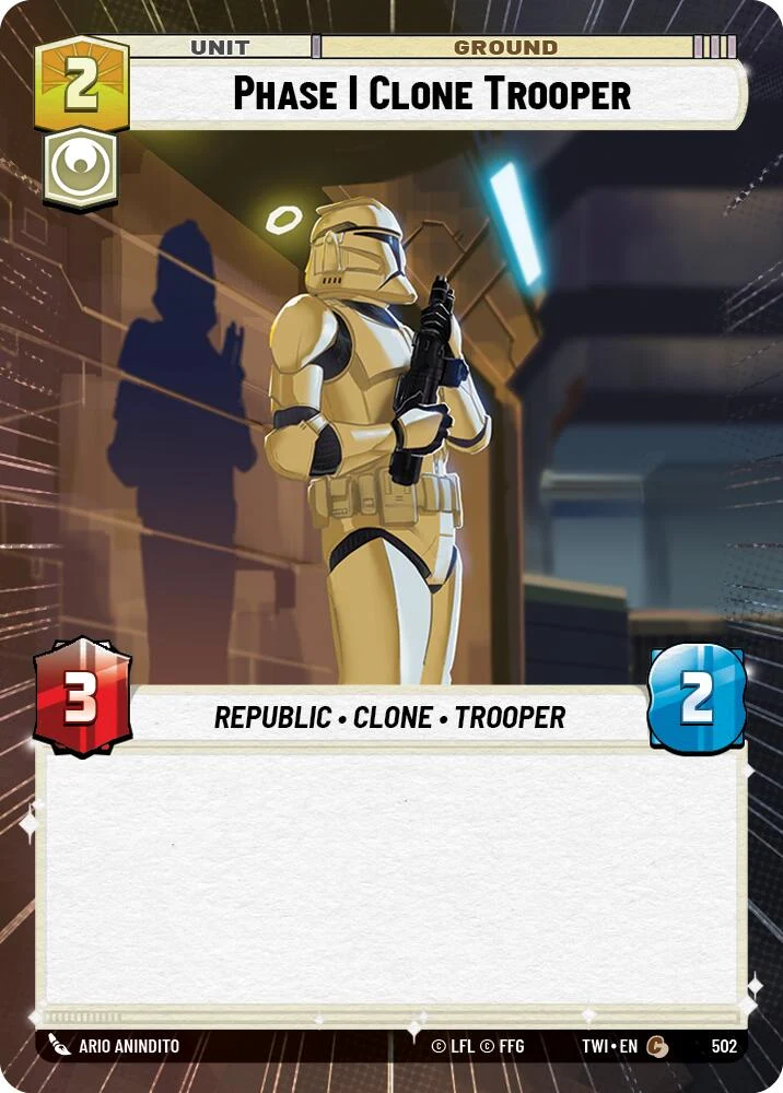 Phase I Clone Trooper (Hyperespace) (502) [Le Crépuscule de la République]