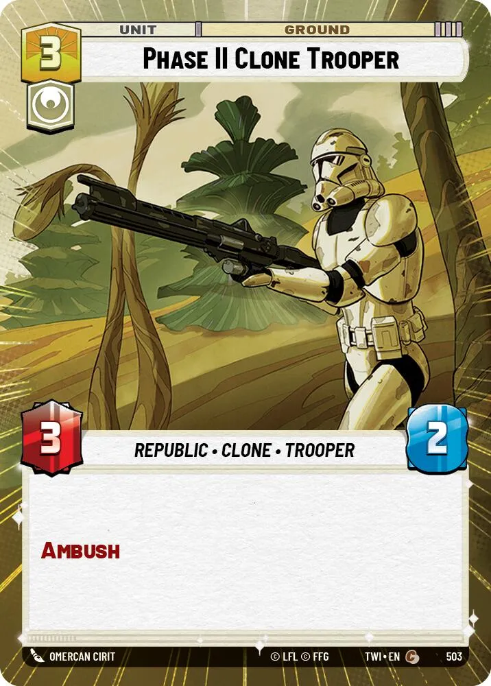 Phase II Clone Trooper (Hyperespace) (503) [Le Crépuscule de la République]