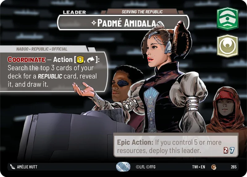 Padme Amidala - Au service de la République (Showcase) (265) [Le Crépuscule de la République]