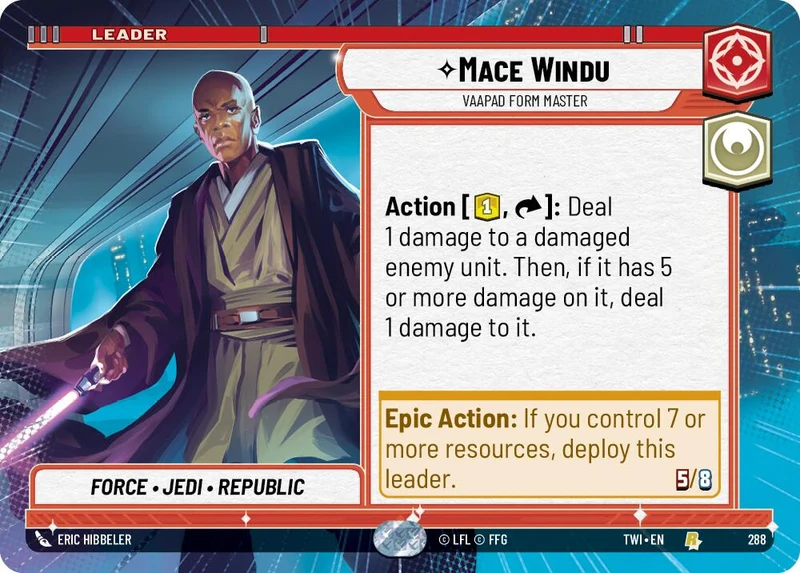 Mace Windu - Vaapad Form Master (Hyperespace) (288) [Crépuscule de la République]