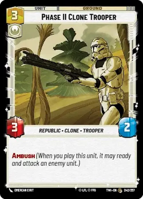 Phase II Clone Trooper (242/257) [Le Crépuscule de la République]