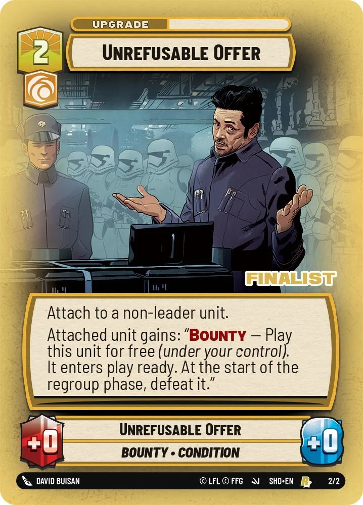 Offre irréfutable (Finaliste) (2/2) [Store Showdown Promos]