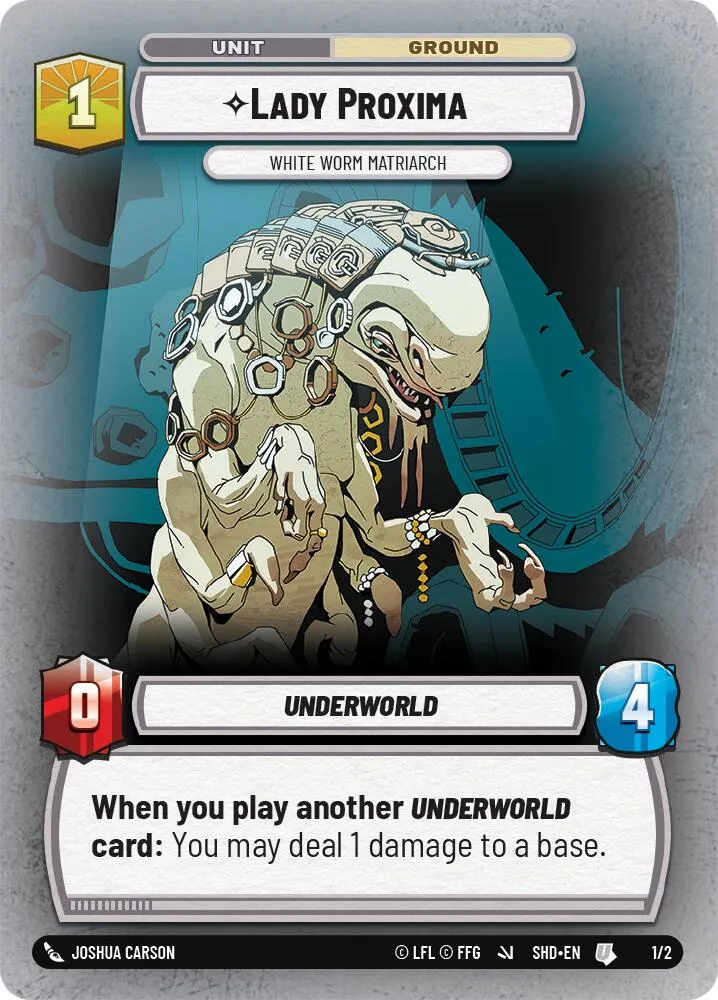 Lady Proxima - Matriarche du ver blanc (1/2) [Promotions Store Showdown]